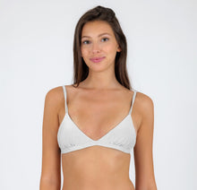Load image into Gallery viewer, Gallery: Rio De Sol Top Top Shimmer-White Tri-Fixo