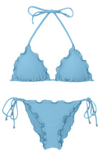 Load image into Gallery viewer, Product Front: Rio De Sol Set Set Dots-Sky Frufru