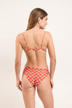 Load image into Gallery viewer, Model Back: Rio De Sol Top Top Floral-Scales Tri-Fixo