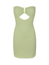 Load image into Gallery viewer, Product Front: Rio De Sol Mini Dress Brisa-Pistache Sara Dress