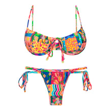 Load image into Gallery viewer, Product Front: Rio De Sol Set Set Love-Trip Balconet-Tie Pipa