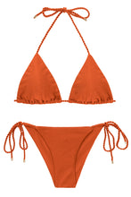 Load image into Gallery viewer, Product Front: Rio De Sol Set Set Paprica Tri-Rope Cheeky-Rope