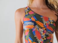 Load and play video in Gallery viewer, Video: Rio De Sol One-Piece Jungle Maeve