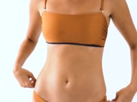 Load and play video in Gallery viewer, Video: Rio De Sol Top Top Nocciola Bandeau-Reto