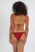 Load image into Gallery viewer, Model Back: Rio De Sol Bottom Bottom Shimmer-Divino Ibiza-Rope