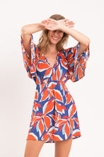 Load image into Gallery viewer, Image 09: Rio De Sol Mini Dress Leaves Mini Dress