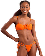 Load image into Gallery viewer, Gallery: Rio De Sol Set Set Dots-Orange Balconet-Tie Pipa