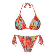 Load image into Gallery viewer, Product Back: Rio De Sol Set Set Floral-Scales Tri-Inv Lacinho