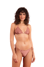 Load image into Gallery viewer, Model Front: Rio De Sol Set Set Shimmer-Copper Frufru