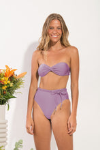 Load image into Gallery viewer, Model Front: Rio De Sol Top Top Shimmer-Harmonia Twist
