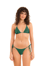 Load image into Gallery viewer, Model Front: Rio De Sol Top Top Shimmer-Palace Tri-Inv