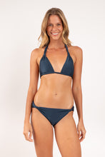 Load image into Gallery viewer, Model Front: Rio De Sol Top Top Shimmer-Shark Mel