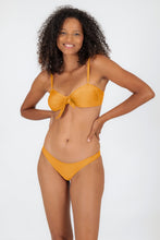 Load image into Gallery viewer, Model Front: Rio De Sol Set Set Damasco Bandeau-No Essential
