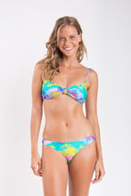 Load image into Gallery viewer, Model Front: Rio De Sol Set Set Fusion Bandeau-Joy Essential-Comfy
