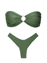 Load image into Gallery viewer, Product Front: Rio De Sol Set Set Shimmer-Croco Mavi Nara
