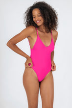 Load image into Gallery viewer, Image 06: Rio De Sol One-Piece Amaranto Hype
