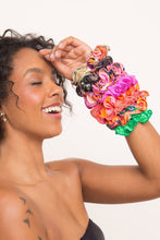 Load image into Gallery viewer, Image 04: Rio De Sol Hair Accessory Amore-Pink Scrunchie
