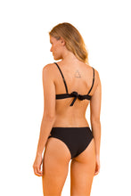 Load image into Gallery viewer, Model Back: Rio De Sol Bottom Bottom Bora-Black Madrid-Trio
