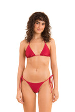 Load image into Gallery viewer, Model Front: Rio De Sol Set Set Shimmer-Divino Tri-Inv Cheeky-Tie
