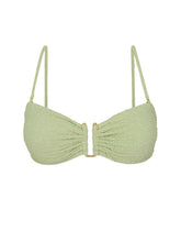 Load image into Gallery viewer, Product Front: Rio De Sol Top Top Brisa-Pistache Sara
