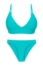 Load image into Gallery viewer, Product Front: Rio De Sol Set Set Cotele-Jade Tri-Tank Essential-Comfy
