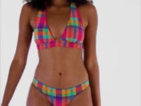Load and play video in Gallery viewer, Video: Rio De Sol Set Set Tulip-Garden Halter-Cos Essential-Comfy

