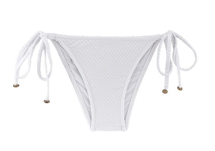 Product Front: Rio De Sol Bottom Bottom Cloque Branco Balconet