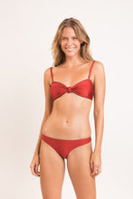 Load image into Gallery viewer, Model Front: Rio De Sol Bottom Bottom Shimmer-Liquor Essential
