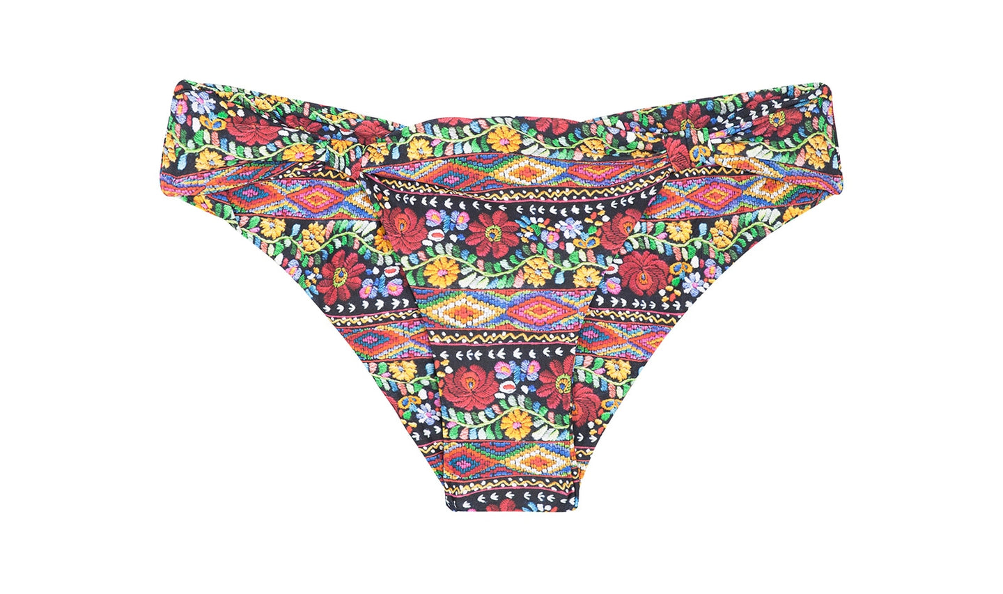 Product Front: Rio De Sol Bottom Calcinha Folk Flutter New