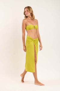 Image 02: Rio De Sol Beach Skirt Fluity-Abacateiro Long Skirt Knot