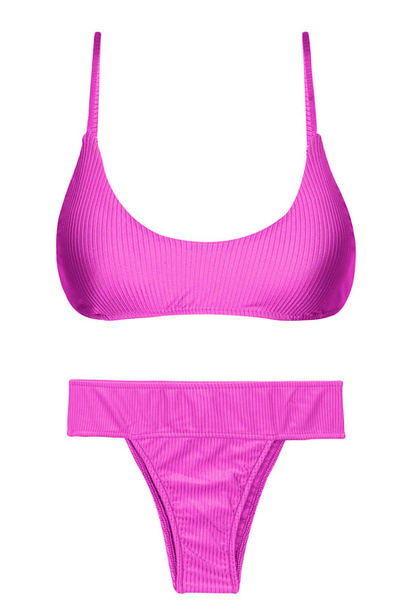Product Front: Rio De Sol Set Set Eden-Pink Bralette Rio-Cos