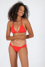 Load image into Gallery viewer, Model Front: Rio De Sol Top Top Rouge Mel
