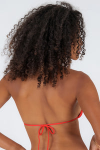 Image 07: Rio De Sol Top Top Rouge Tri-Inv
