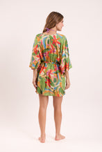 Load image into Gallery viewer, Model Back: Rio De Sol Beach Dresses Tropical Kaftan Bel
