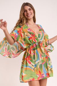 Image 10: Rio De Sol Beach Dresses Tropical Kaftan Bel