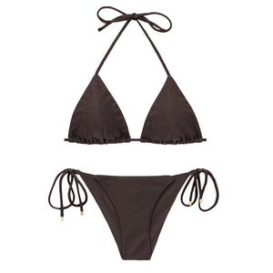 Set Shimmer-Coffee Tri-Inv Cheeky-Tie