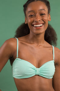 Top Malibu-Menta Bandeau-Duo