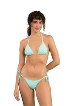 Load image into Gallery viewer, Set Malibu-Menta Tri-Inv Cheeky-Tie
