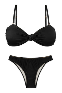 Set Shimmer-Black Bandeau-Joy Essential